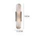 Ekorna Marble Sleek Slab Wall Lamp - DWHOME