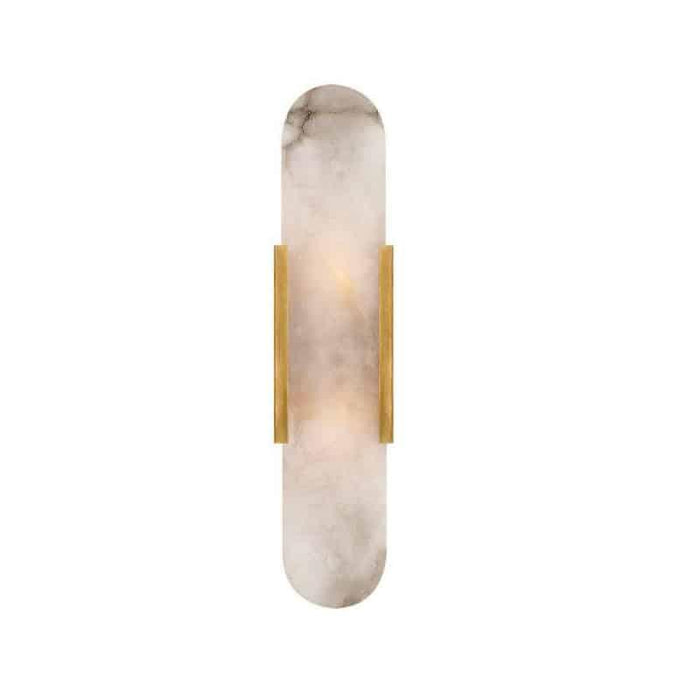 Ekorna Marble Sleek Slab Wall Lamp - DWHOME