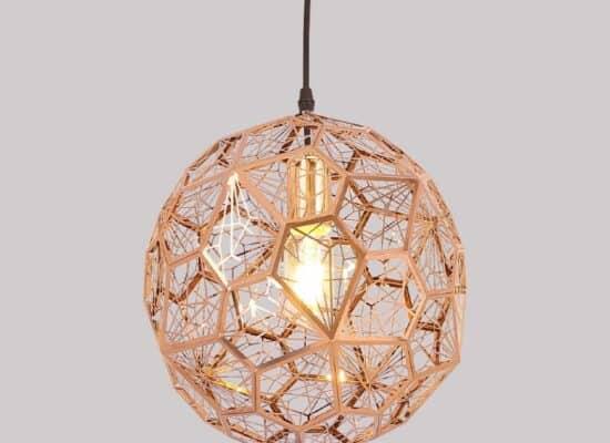 Eldone Modern Sophisticated Web Pendant Lamp.