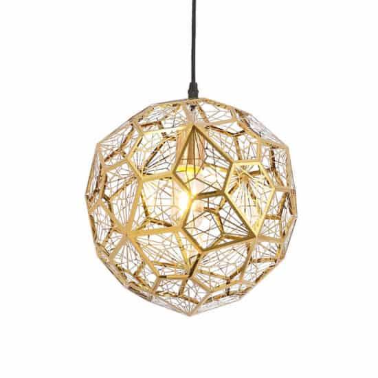 Eldone Modern Sophisticated Web Pendant Lamp.