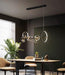 Elomkona Molecular Circus Hoop Pendant Lamp.