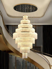 Chandelier d'entrée en cristal Alleri - DWHOME
