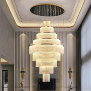 Chandelier d'entrée en cristal Alleri - DWHOME