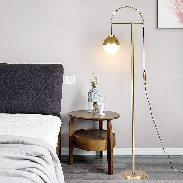 Erling Contemporary Streamlined Floor Lamp.