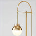 Erling Contemporary Streamlined Floor Lamp.