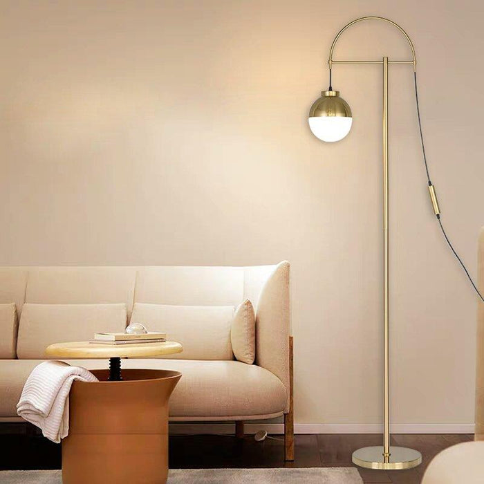 Erling Contemporary Streamlined Floor Lamp.