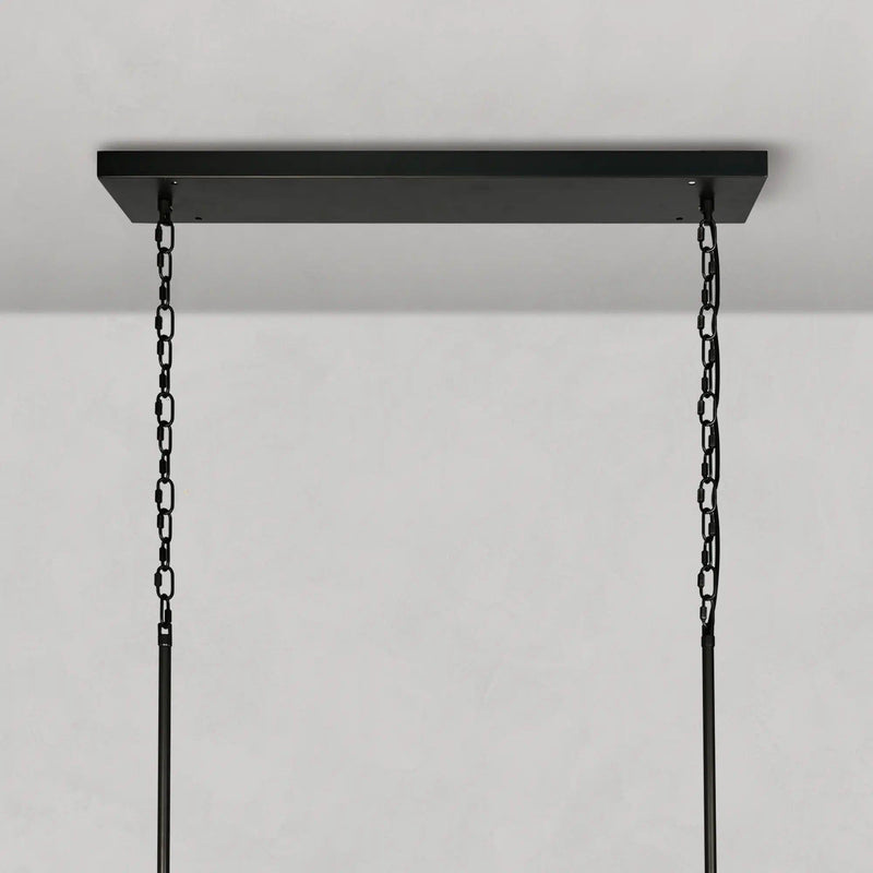 Ghiaccio Oval Chandelier 54''65''-DWHOME