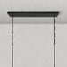 Ghiaccio Oval Chandelier 54''65''-DWHOME