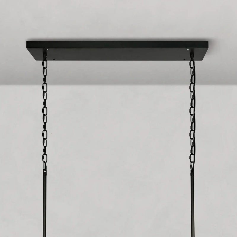 Ghiaccio Oval Chandelier 54''65''-DWHOME