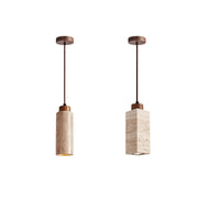 Solvara Travertine Pendant Lamp-DWHOME