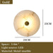 Moonshade Natural Marble Wall Sconce.