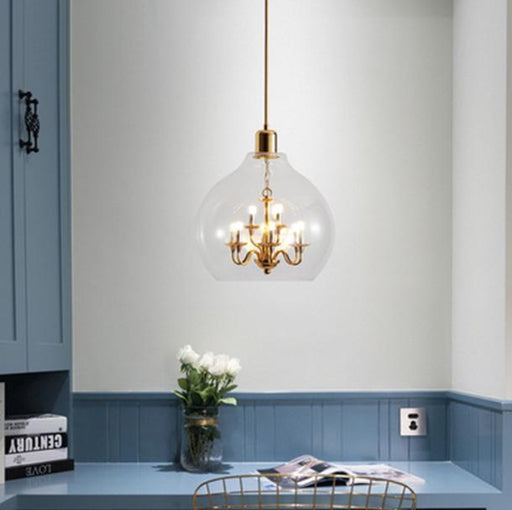 LED Modern Mini Chandelier Pendant Light.