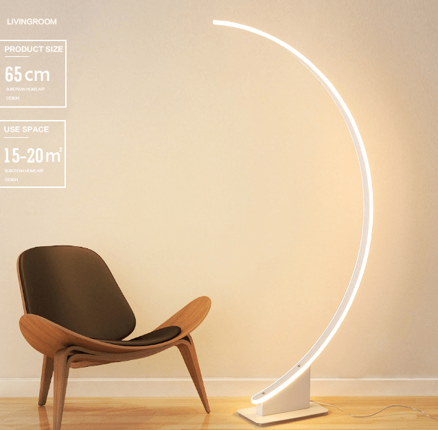 LED New Arc Design Modern Floor Lamp.