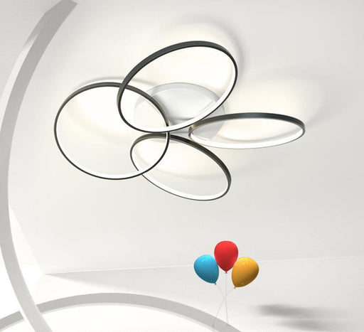 LED Modern Halo Art Ceiling Light.