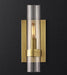 LED Glass Cylinder Design Decorative Wall Light.