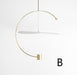 LED New Modern Simple Pendant Light.