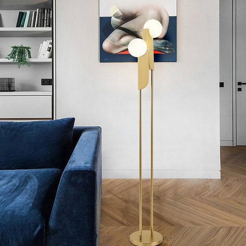 LED Modern Creative Dual-Light Floor Lamp-DWHOME