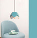 Modern Metal Macaron Colour Geometry Creative Pendant Light.