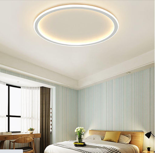 LED Simple Modern Ceiling Light Black+White.