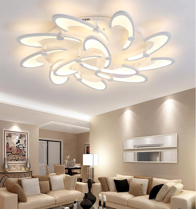 Modern LED Blossom Design Ceiling Light for Living Room.