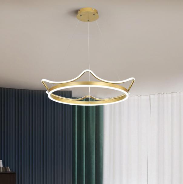 LED Modern Crown Design Pendant Light.