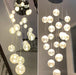 LED Multi-sphere Modern Luxury Pendant Light.