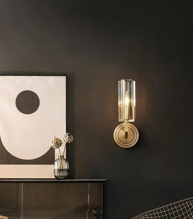 LED Brass Single/Double Decorative Wall Light - DWHOME