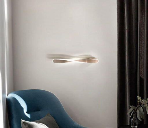 LED Spiral Wall Light.