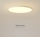 LED Ultra-thin Simple Modern Ceiling Light.