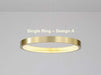 LED Circle Rings Pendant Chandelier.