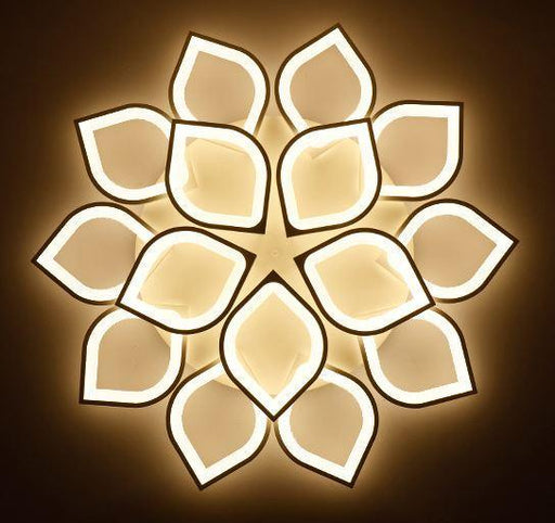 LED Acrylic Lotus Design Ceiling Light.