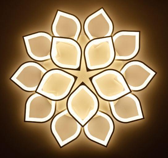 LED Acrylic Lotus Design Ceiling Light.