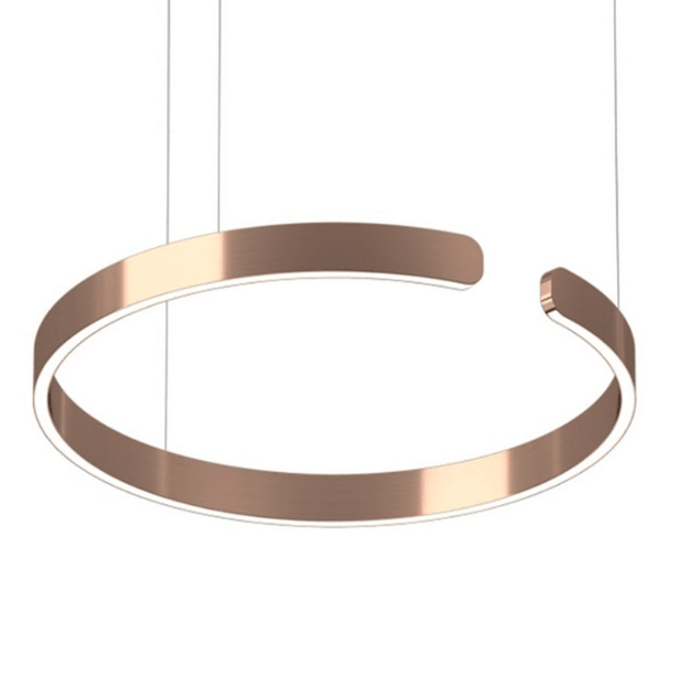 LED North-European Modern Halo Decorative Pendant Light.