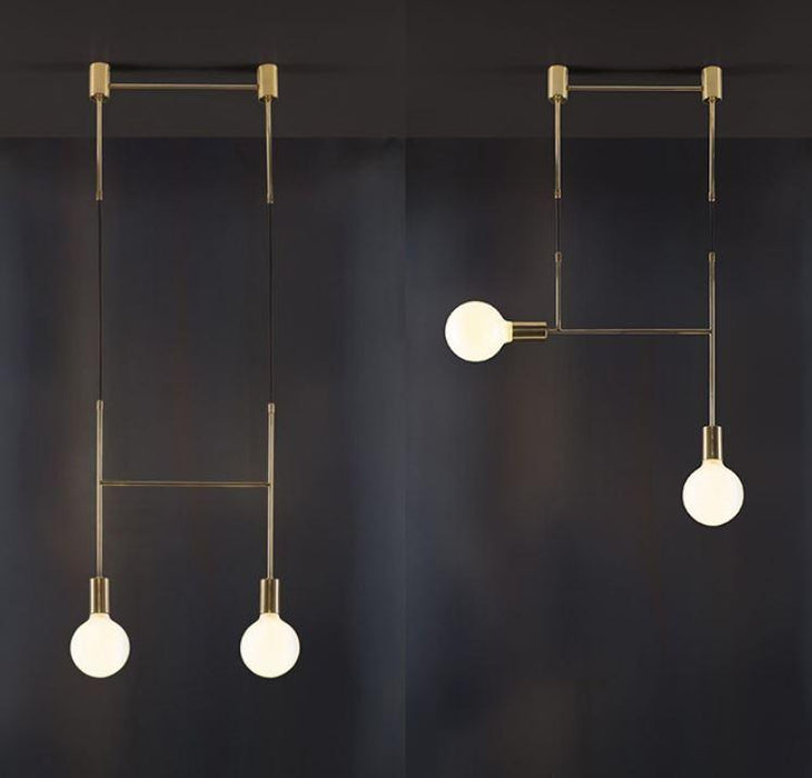 LED Minimalism Simple Modern Pendant Light.