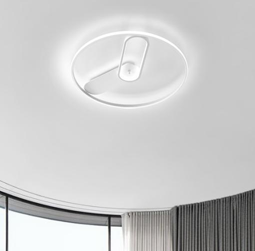 LED Modern Clock Ceiling Light.