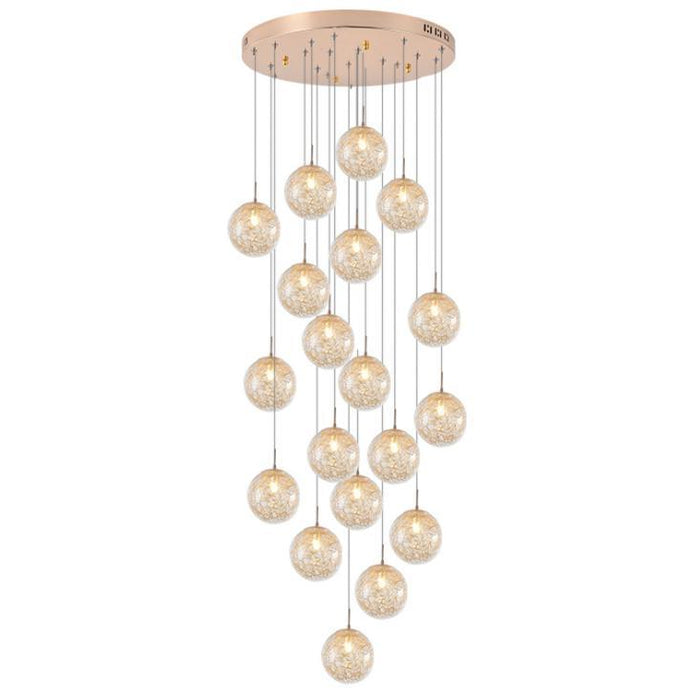 LED Multi-sphere Modern Luxury Pendant Light.