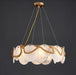 LED Modern Cloud & Mirror Chandelier Pendant Light.