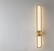 LED Modern Brass Simple Bedside Wall Light - DWHOME