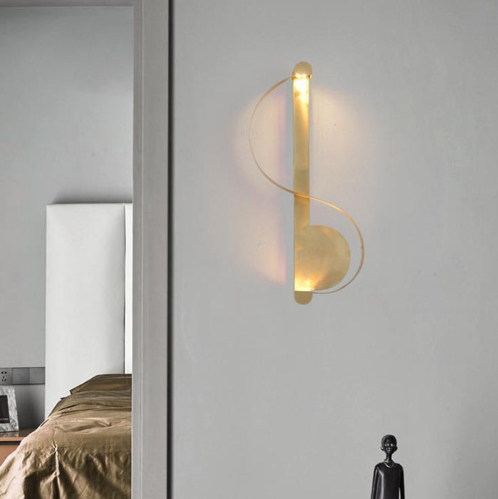 LED Music Symbol Wall Light.