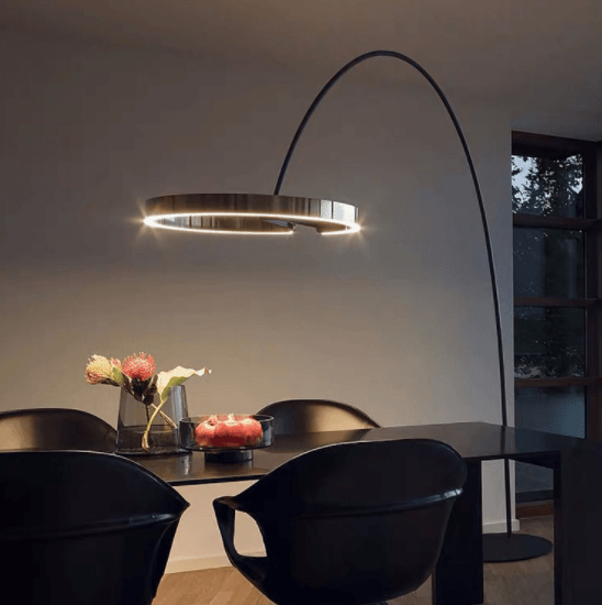 LED Simple Halo Modern Design Floor Lamp.