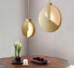 LED Semi-Circle Modern Creative Pendant Light.