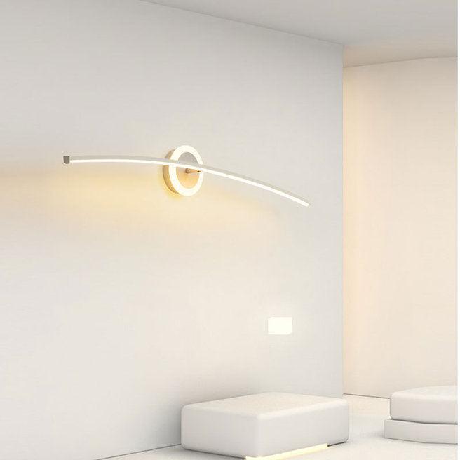 LED Curvy Style Modern Wall Light.