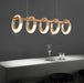 LED Multi-Design Golden Ring PendantCeilingWallTable Light.