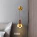 LED Modern Brass Bedside Wall Lamp.