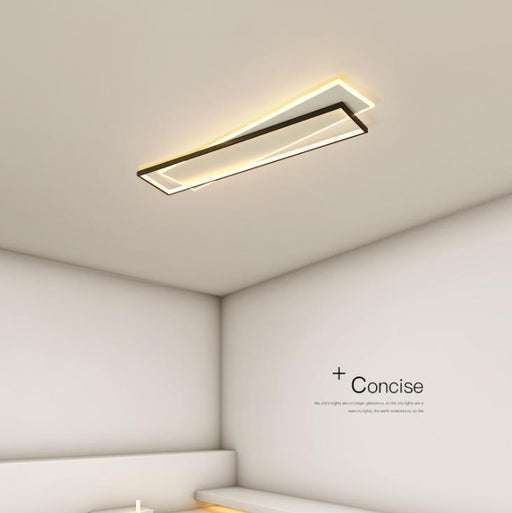 LED Creative Simple Modern Black & White Ceiling Light.