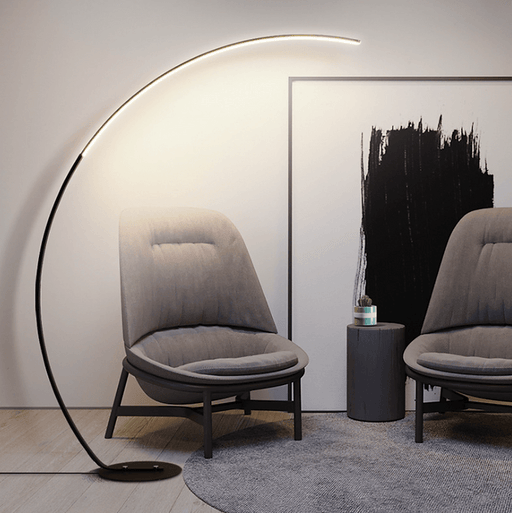 LED Arc Design Modern Floor Lamp.