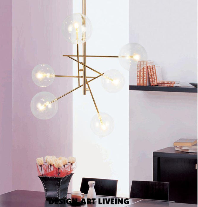 Postmodern North European style Magic Bean Pendant Light Chandelier.