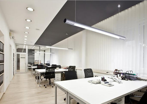 LED Pipe Design Office Pendant Light.