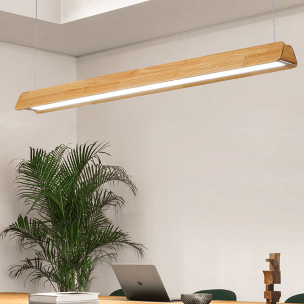 LED Modern Wood Office Pendant/Ceiling Light.