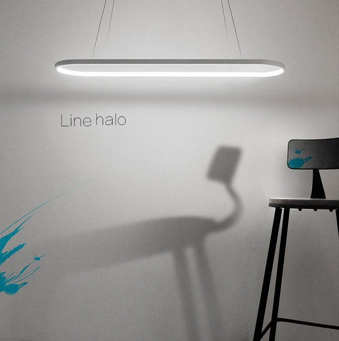 LED Post-modern Halo Design Office Pendant Light.